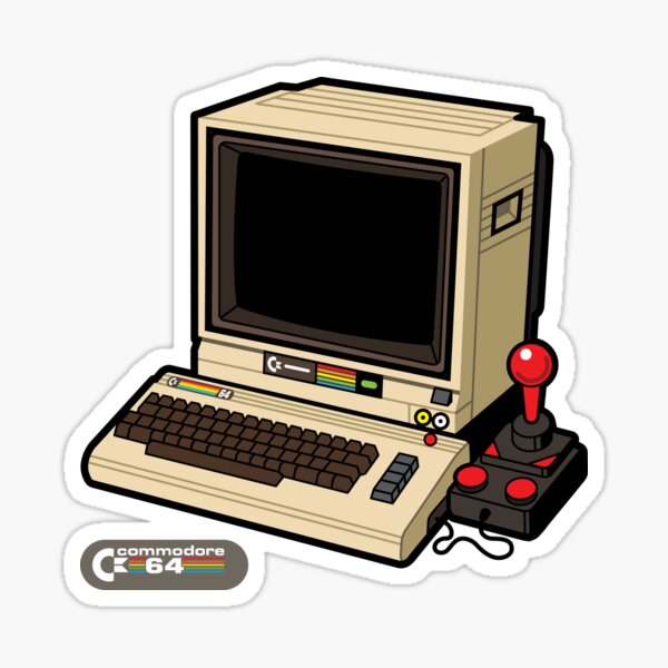 Artikel-Vorschau von Commodore 64 Computer, designt und verkauft von StudioMarimo.