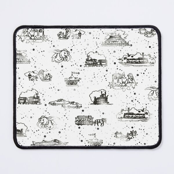 Item preview, Magic Kingdom Retro (ink) designed and sold by Cammi Friederichs.