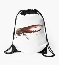 hercules beetle Drawstring Bag