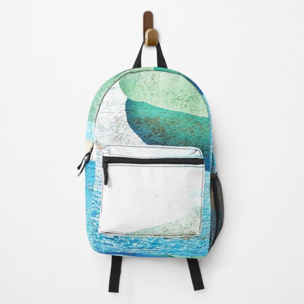 Item preview, Sea Foam Sea Glass Sunlit on Turquoise Rough Wood Background designed and sold by Beachy.