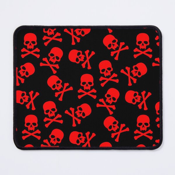 Item preview, Red Skull and Crossbones designed and sold by RavenWake.