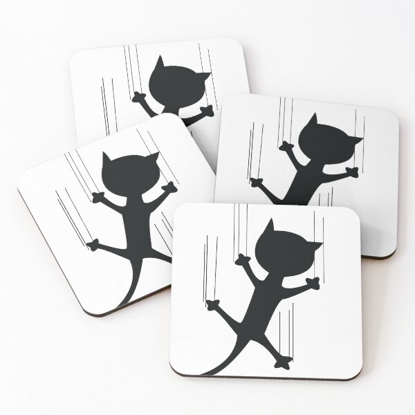 Item preview, Cat Scratch Fever Hang on Chill Like Cat snuggle like cat Love Cat Animal lover Art Design Happy Apparel Essential Inspiration Joy Mood Funny Cat designed and sold by DesignByHeartUK.