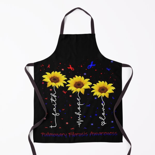 Item preview, Sunflower Faith Hope Love Pulmonary Fibrosis Awareness designed and sold by largellie.