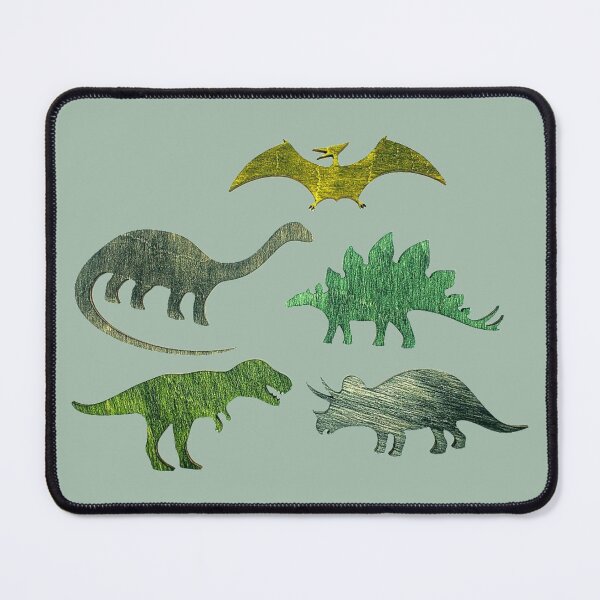Item preview, Dinosaurs Design, 5 Stained Wood Dinosaurs. designed and sold by Constant Readers.
