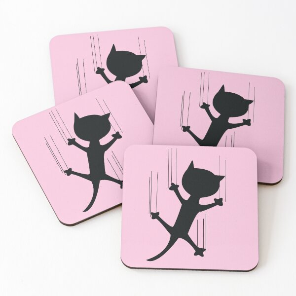 Item preview, Cat Scratch Fever Hang on Chill Like Cat snuggle like cat Love Cat Animal lover Art Design Happy Apparel Essential Inspiration Joy Mood Funny Cat designed and sold by DesignByHeartUK.