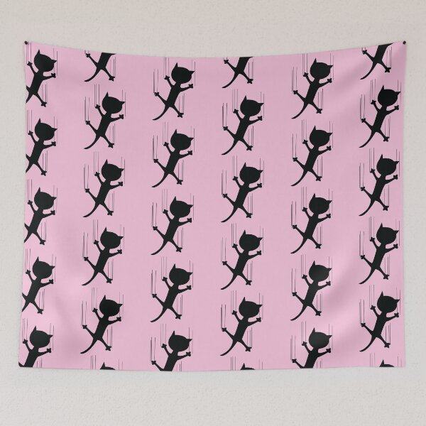 Item preview, Cat Scratch Fever Hang on Chill Like Cat snuggle like cat Love Cat Animal lover Art Design Happy Apparel Essential Inspiration Joy Mood Funny Cat designed and sold by DesignByHeartUK.