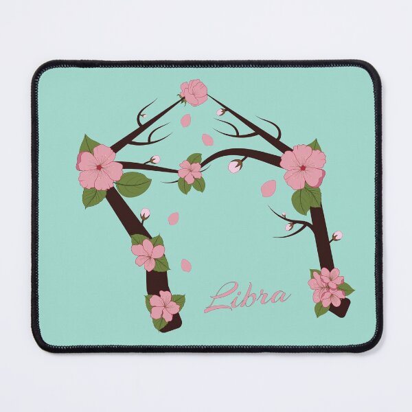 Item preview, Libra Day - Astrological and botanical pattern with a tree branch constellation designed and sold by Astrowl-.