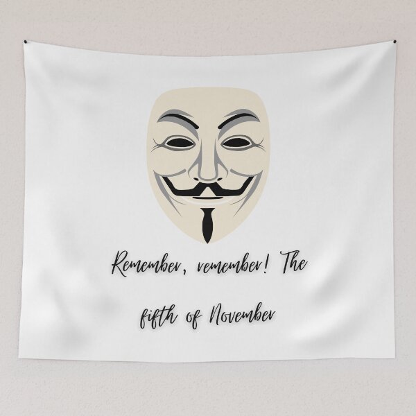 Artikelvorschau, Guy Fawkes Gesicht entworfen und verkauft von Mechanical-Artt.