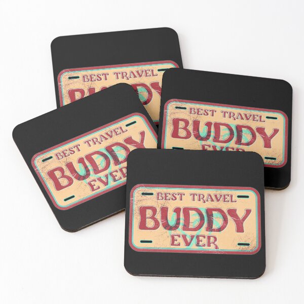 Item preview, Best Travel Buddy - license plate palm trees designed and sold by 99vectors.
