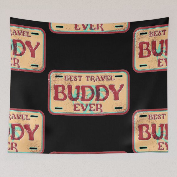 Item preview, Best Travel Buddy - license plate palm trees designed and sold by 99vectors.