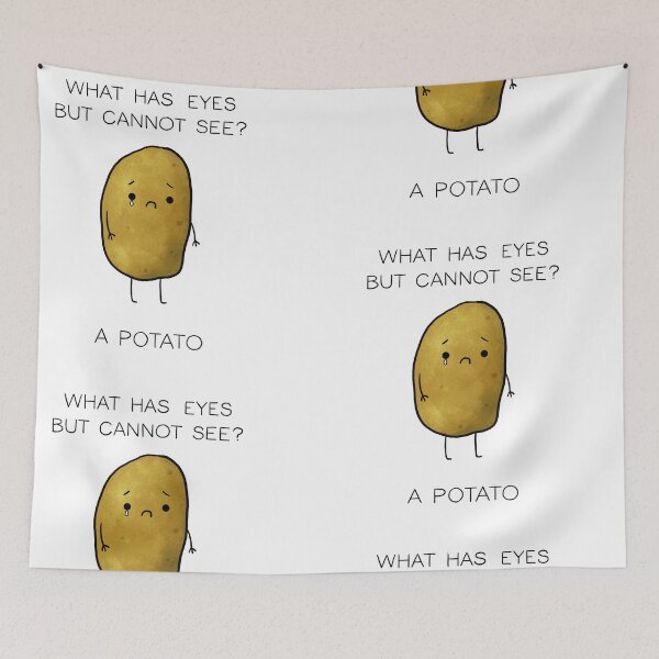 Item preview, What has eyes but can't see? A POTATO designed and sold by cheezup.
