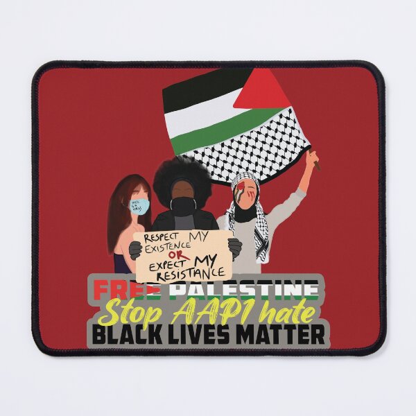 Item preview, free palestine, stop AAPI hate, black lives matter designed and sold by sweet dreamer.