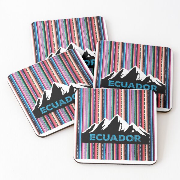 Item preview, Andean Ecuadorean mountains and colorful aguayo sky Sticker designed and sold by amazandes.