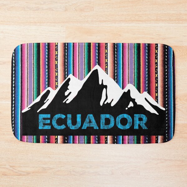 Item preview, Andean Ecuadorean mountains and colorful aguayo sky Sticker designed and sold by amazandes.