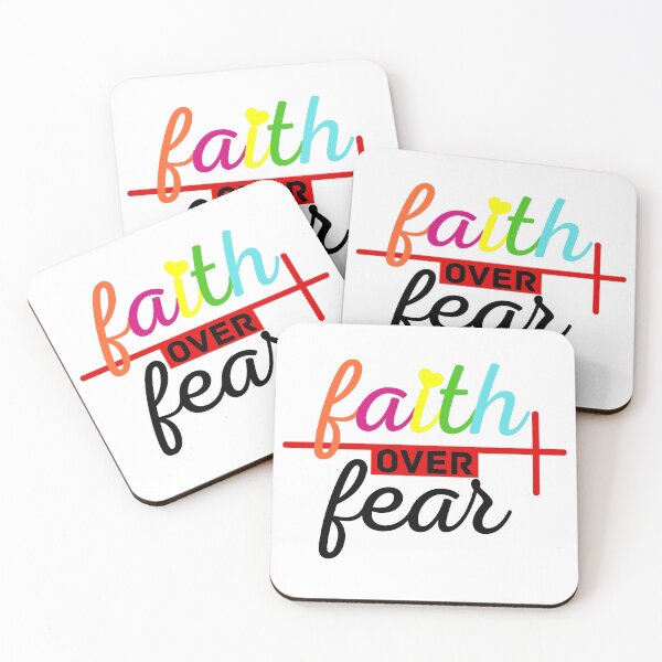 Item preview, faith over fear. faith is greater than fear.  designed and sold by ronaldsonou.
