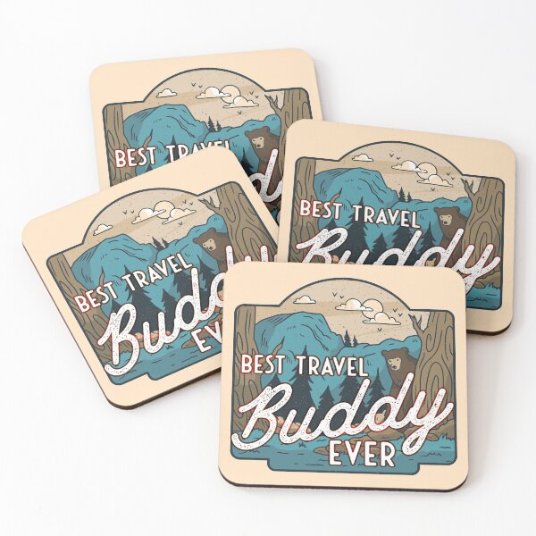 Item preview, Best Travel Buddy - Wilderness Bear designed and sold by 99vectors.