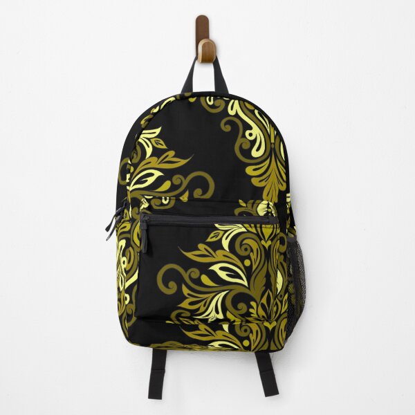 Item preview, Seamless Paisley Repeat Pattern - Yellow and Black designed and sold by SemDesigns1.