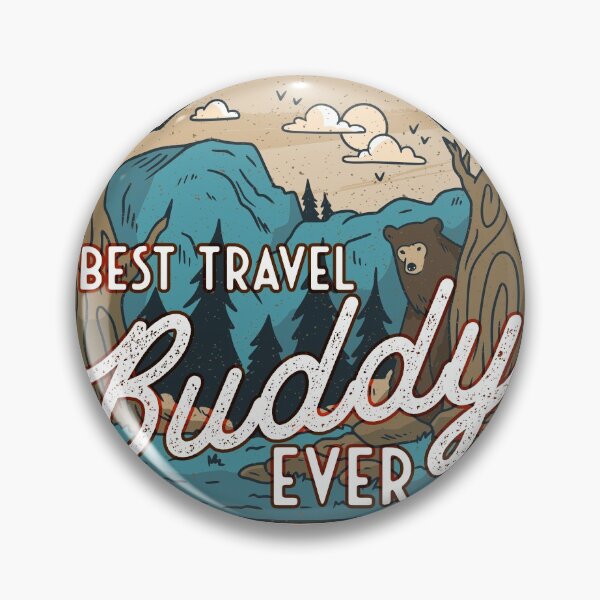 Item preview, Best Travel Buddy - Wilderness Bear designed and sold by 99vectors.