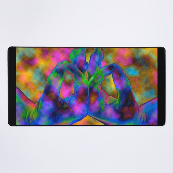 Buddhi (Enlightenment) Mudra Desk Mat