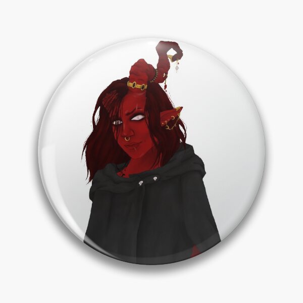 Item preview, Tiefling (Desdemona) (no background) designed and sold by Alisha Ward Art.
