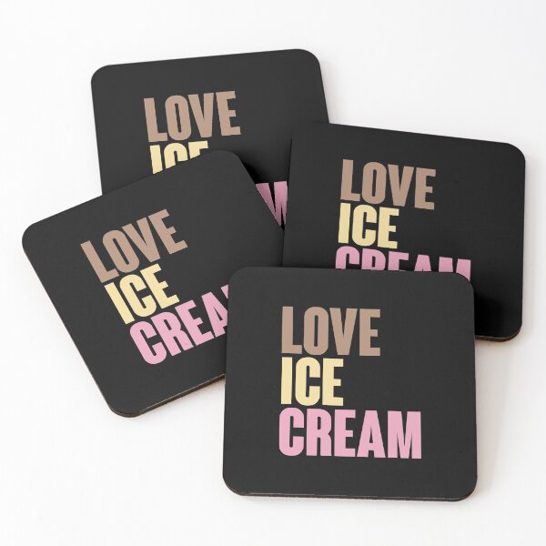 Item preview, LOVE ICE CREAM VERY MUCH designed and sold by cassandrahessel.