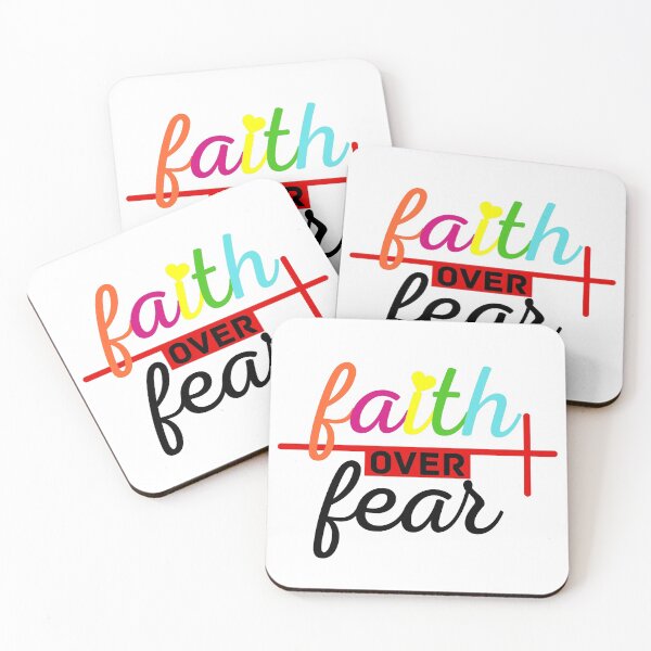 Item preview, faith over fear. faith is greater than fear.  designed and sold by ronaldsonou.