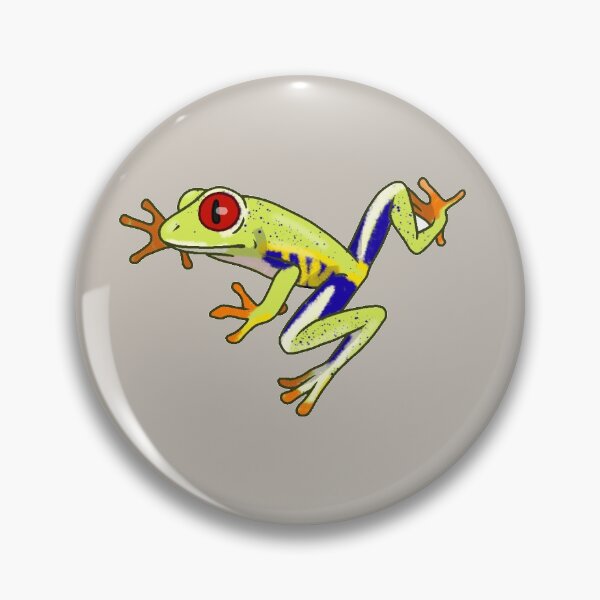 Item preview, Red Eye Tree Frog designed and sold by Gold-Tigereye.
