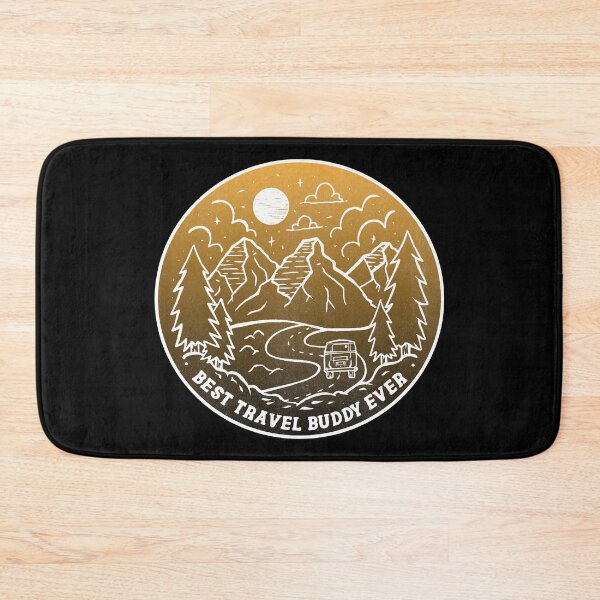 Item preview, Best Travel Buddy ever - dogs paw designed and sold by 99vectors.