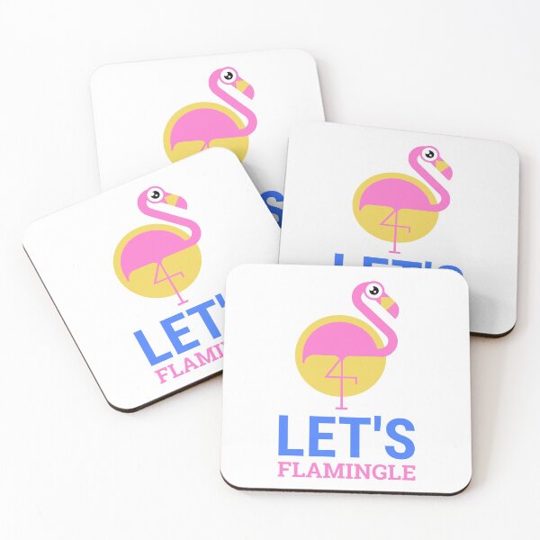 Item preview, Let's Flamingle designed and sold by MizzKarizmah.