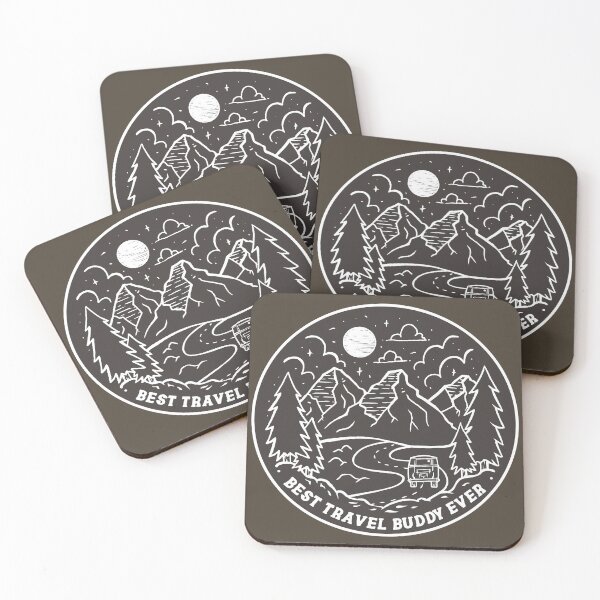 Item preview, Best Travel Buddy ever - Road designed and sold by 99vectors.
