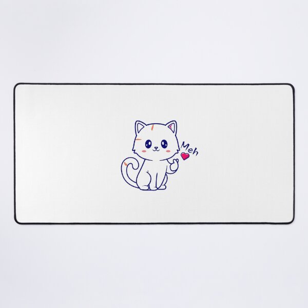 Item preview, Funny Meh Cat designed and sold by DiegoUrz.