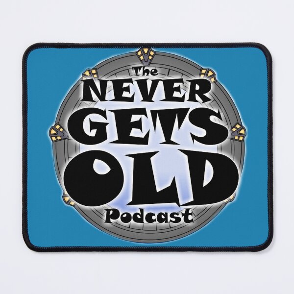 Item preview, The Never Gets Old Logo designed and sold by Mac Jackson.