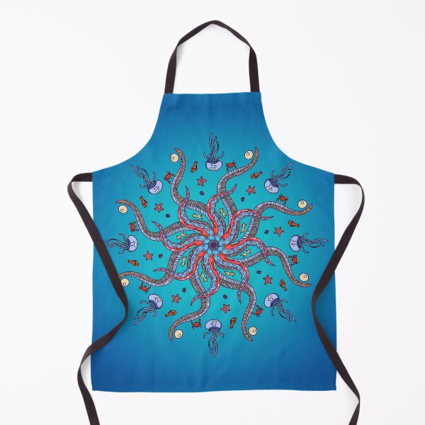 Item preview, Under the sea tentacle mandala designed and sold by Arveya.