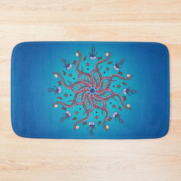 Item preview, Under the sea tentacle mandala designed and sold by Arveya.