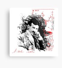 Nikola Tesla Metal Print