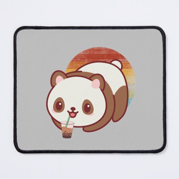 Item preview, BABY PANA DRINKING BOBA TEA designed and sold by RetroPlaceee.