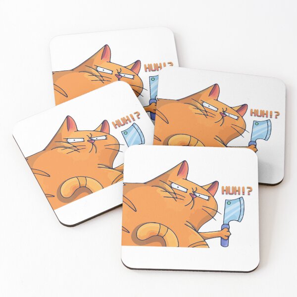 Item preview, Suspicious cute cat designed and sold by GutsStore.