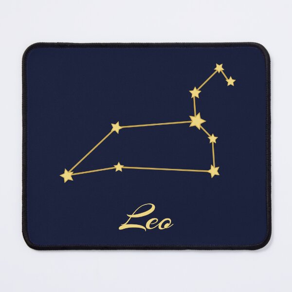 Item preview, Leo Night - Astrological and Astronomical pattern with Leo Constellation, Symbols and Stars designed and sold by Astrowl-.