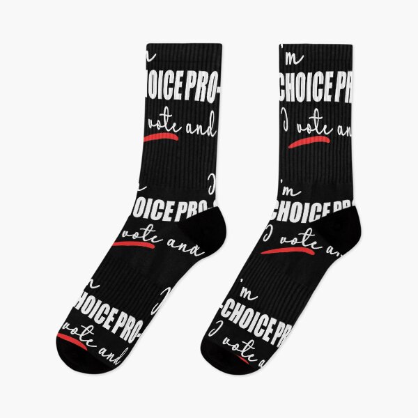 Item preview, I'm PRO CHOICE and I VOTE Womens Rights designed and sold by LoveAndDefiance.