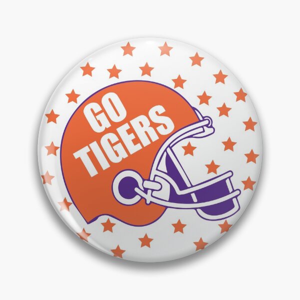 Item preview, Go Tigers Football Button and Sticker designed and sold by ellm.