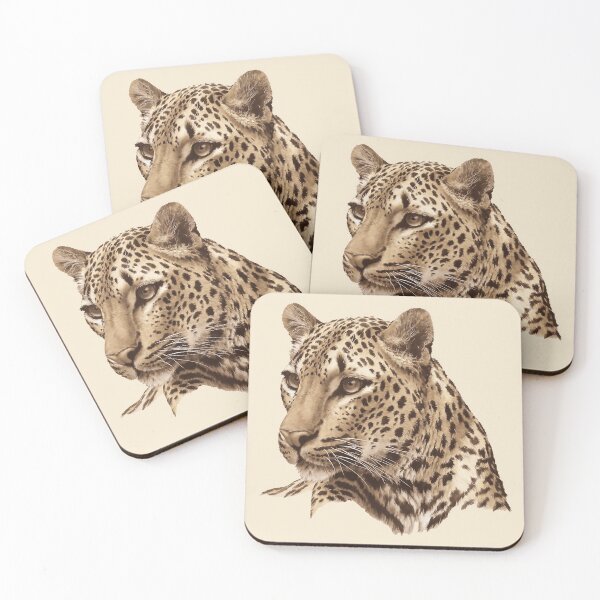 Item preview, The Front Asian Leopard Looks Away designed and sold by Phantasmal-2-do.