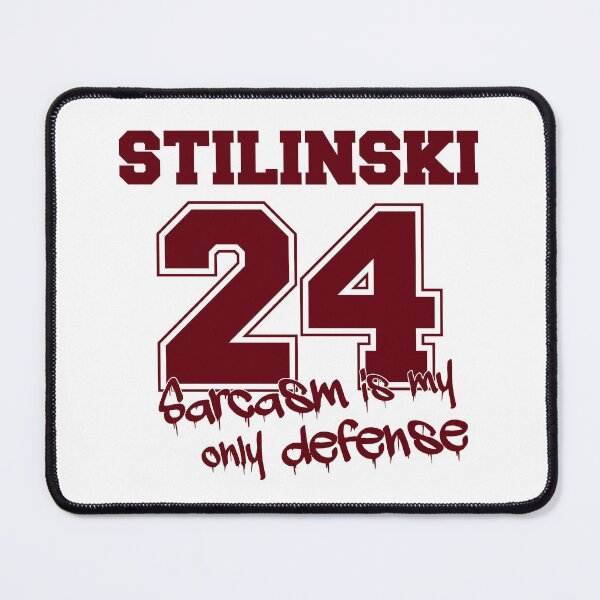 Item preview, Stilinski 24 Lacrosse Sarcasm is my only defense v2 designed and sold by yakpaws.