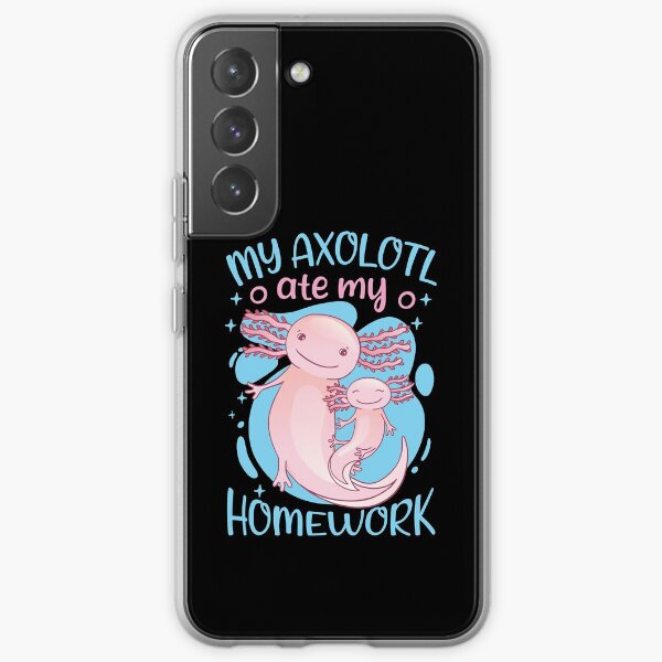 Axolotl Smiling Dabolotl Funny Dubbing Cute Samsung Galaxy Soft Case