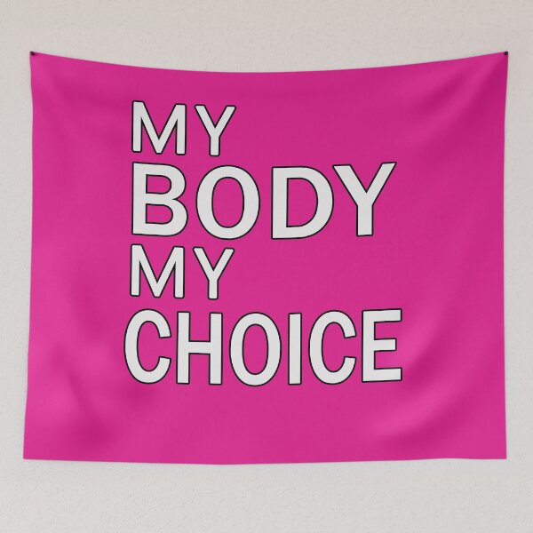 Item preview, MY BODY MY CHOICE Womens Rights Reproductive Rights Pro Choice designed and sold by LoveAndDefiance.