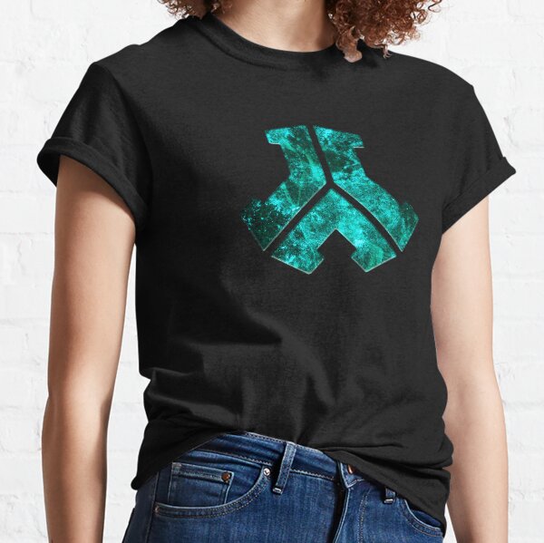 Defqon.1 Logo Texture Bleu T-shirt classique