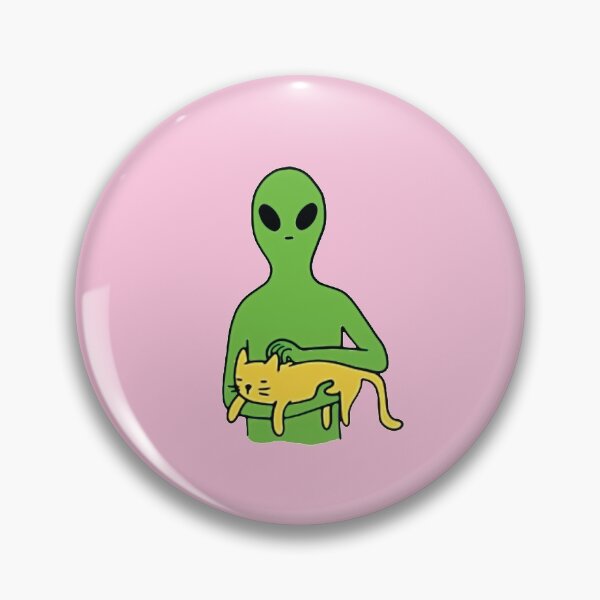 Artikelvorschau, Alian Cat Scratch Aliens Fever Hang on Chill Like Cat snuggle like cat Love Cat Animal lover Art Design Happy Apparel Essential Inspiration Joy Mood Funny Cat entworfen und verkauft von DesignByHeartUK.