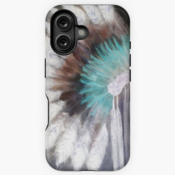 Item preview, Native Indian Headdress in negative designed and sold by Cheeky Lori.