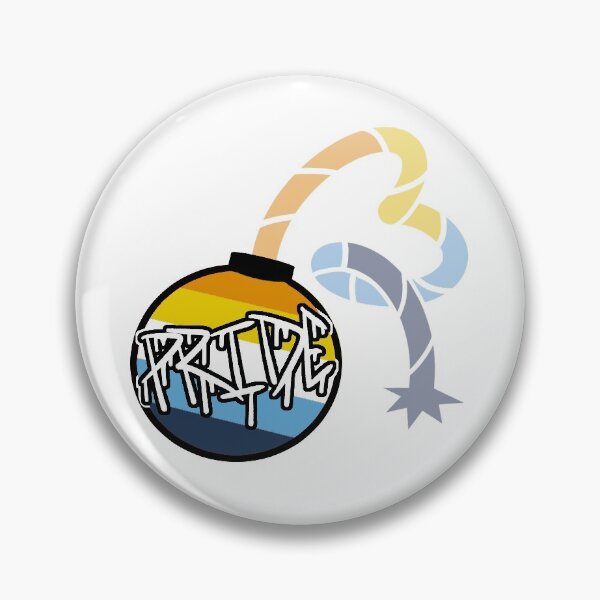 Item preview, AroAce Pride Bomb designed and sold by CamoTheRogue.