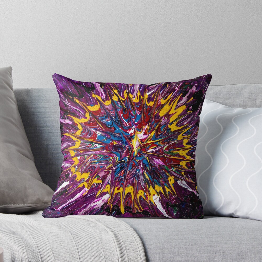 Item preview, Throw Pillow designed and sold by ArtistManc.