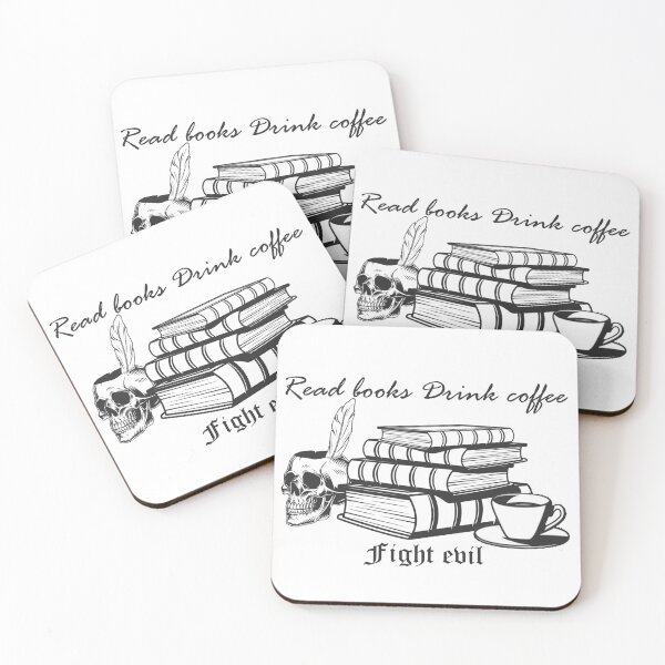 Item preview, read books drink coffee fight eviL designed and sold by Sun Rise.
